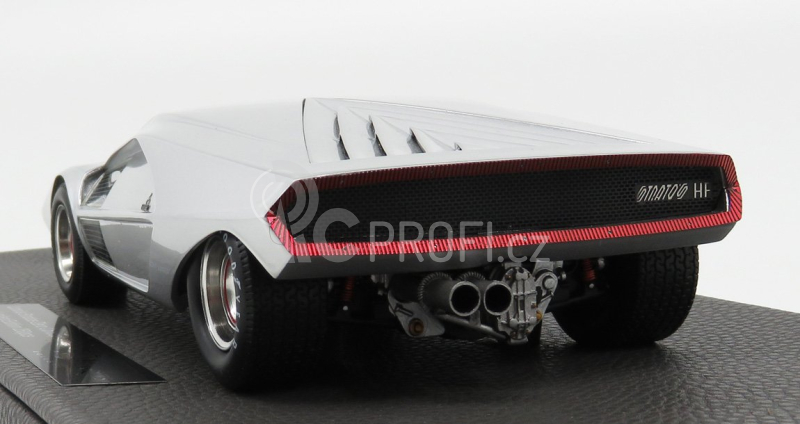 Topmarques Lancia Stratos Zero Concept 1970 1:12 Silver