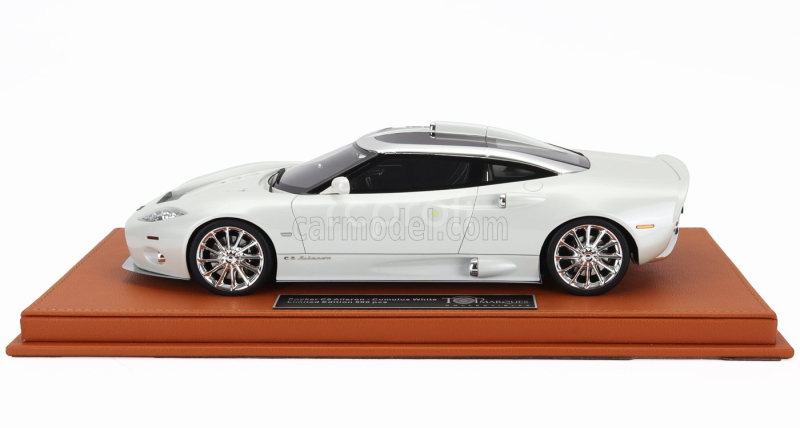 Topmarques Spyker C8 Aileron 2011 1:18 Cumulus White Met