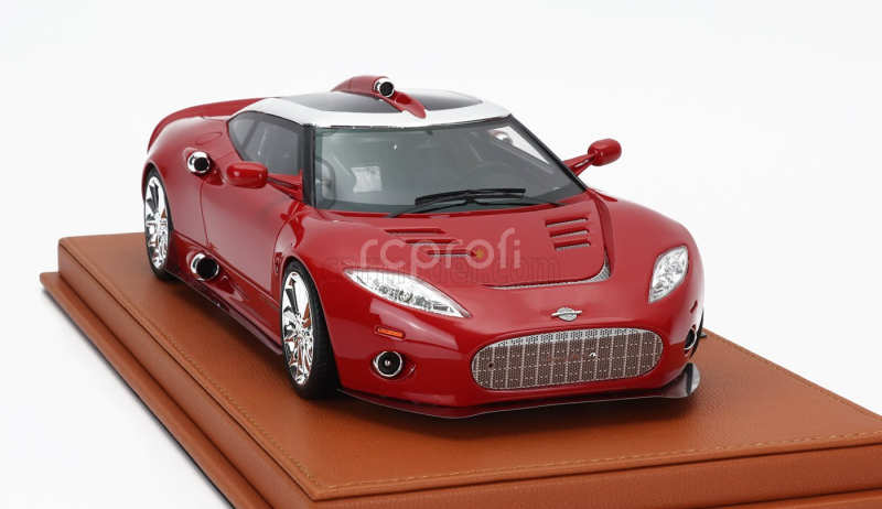 Topmarques Spyker C8 Aileron 2011 1:18 Red Met