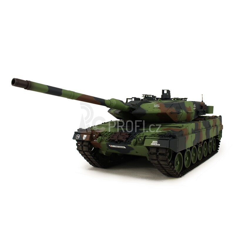 TORRO tank 1/16 RC LEOPARD 2A6 NATO kamufláž - BB Airsoft+IR