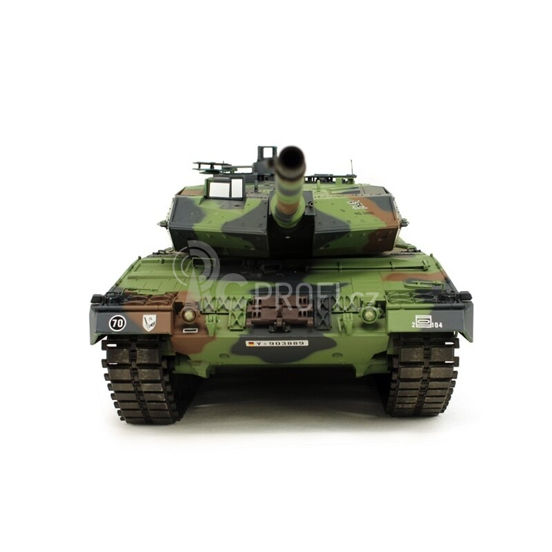 TORRO tank 1/16 RC LEOPARD 2A6 NATO kamufláž - BB Airsoft+IR