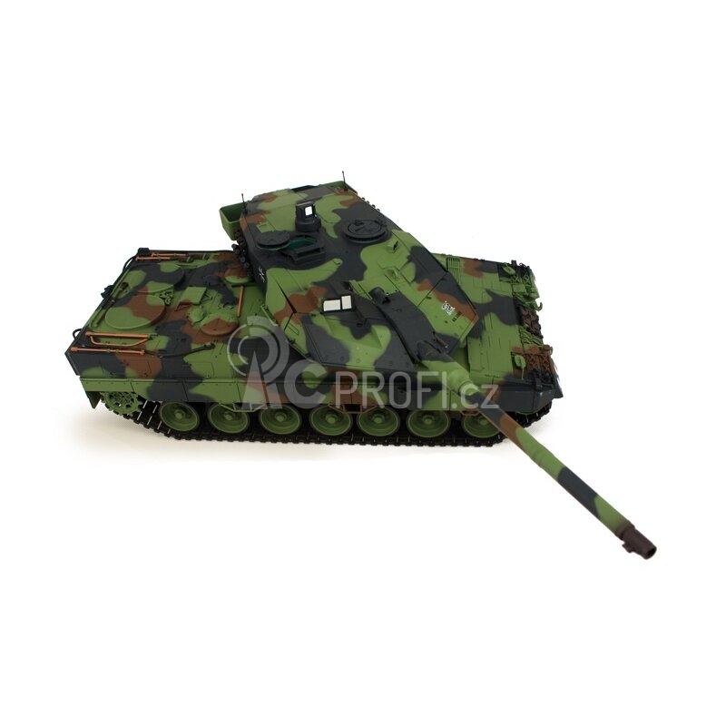 TORRO tank 1/16 RC LEOPARD 2A6 NATO kamufláž - BB Airsoft+IR