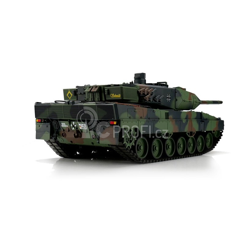 TORRO tank 1/16 RC LEOPARD 2A6 NATO kamufláž - BB Airsoft+IR