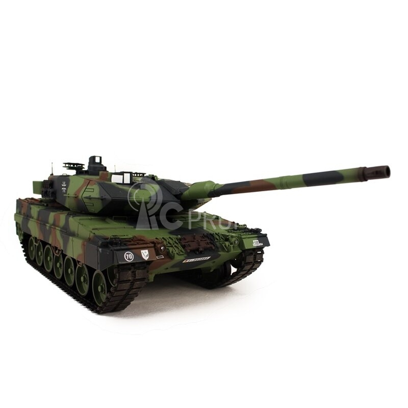 TORRO tank 1/16 RC LEOPARD 2A6 NATO kamufláž - BB Airsoft+IR