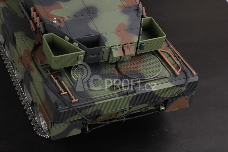 TORRO tank 1/16 RC LEOPARD 2A6 NATO kamufláž - BB Airsoft+IR (kovové pásy)