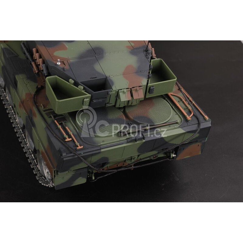 TORRO tank 1/16 RC LEOPARD 2A6 NATO kamufláž - BB Airsoft+IR (kovové pásy)