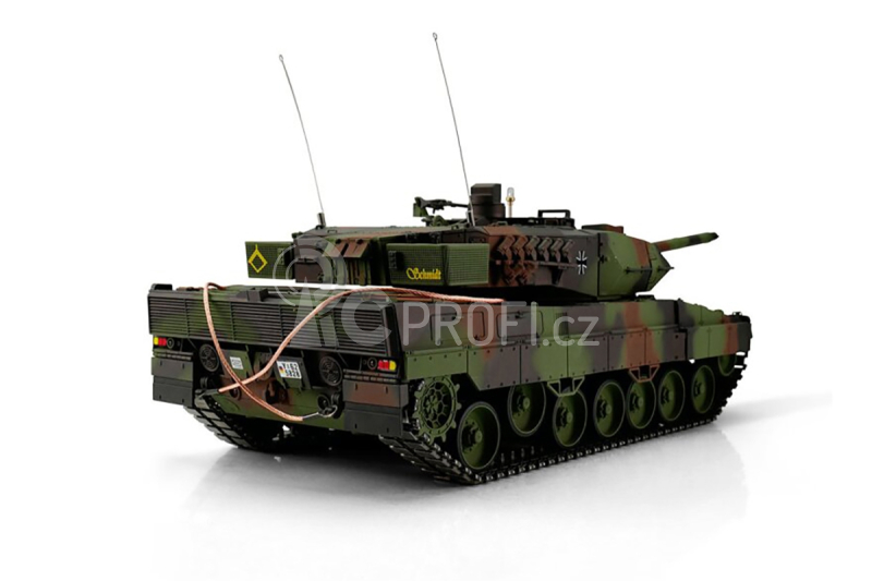 TORRO tank 1/16 RC Leopard 2A6 NATO kamufláž - IR - kouř