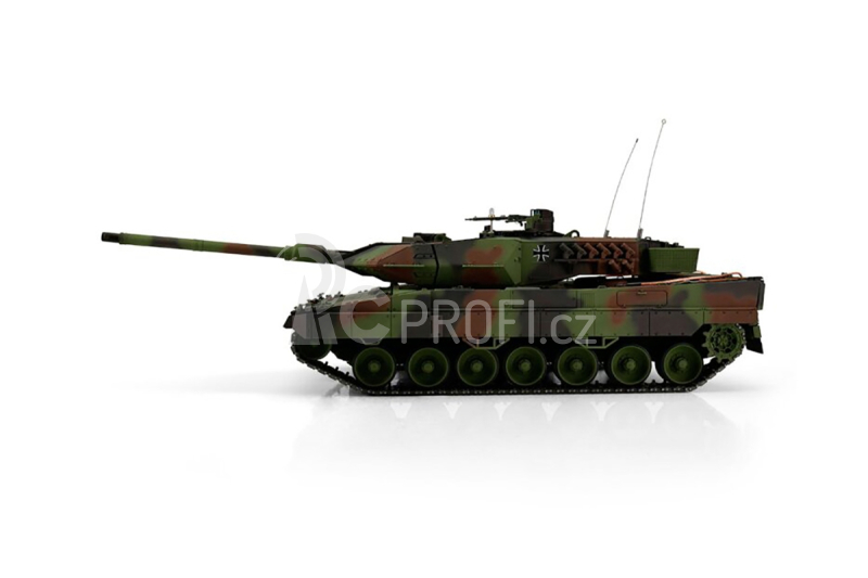 TORRO tank 1/16 RC Leopard 2A6 NATO kamufláž - IR - kouř