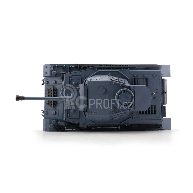 TORRO tank 1/16 RC PzKpfw IV provedení F2 šedá kamufláž - BB Airsoft+IR (kovové pásy)