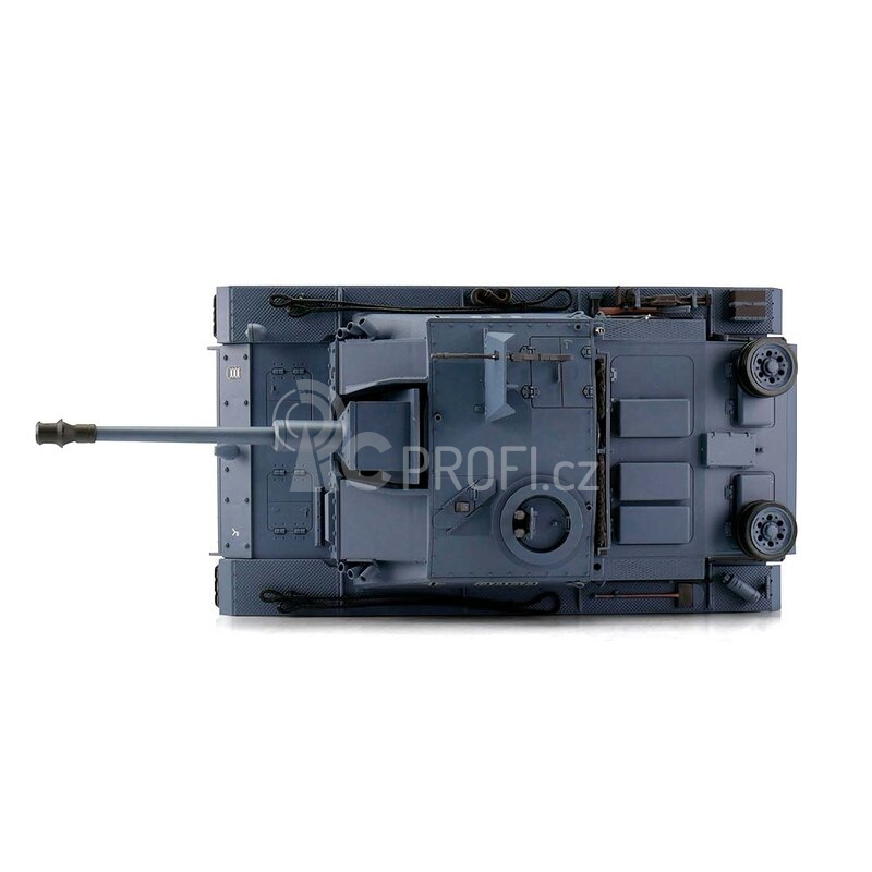 TORRO tank 1/16 RC Sturmgeschütz III, provedení G, šedá kamufláž - BB Airsoft+IR