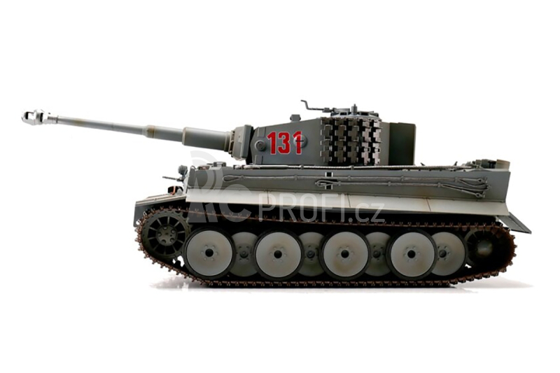 TORRO tank 1/16 RC Tiger I IR - zimní kamufláž světle šedá