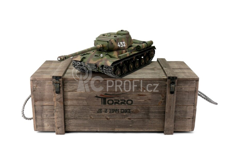 TORRO tank PRO 1/16 RC IS-2 1944 vícebarevná kamufláž - Airsoft BB