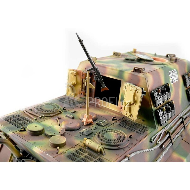 TORRO tank PRO 1/16 RC Jagdtiger vícebarevná kamufláž - BB Airsoft