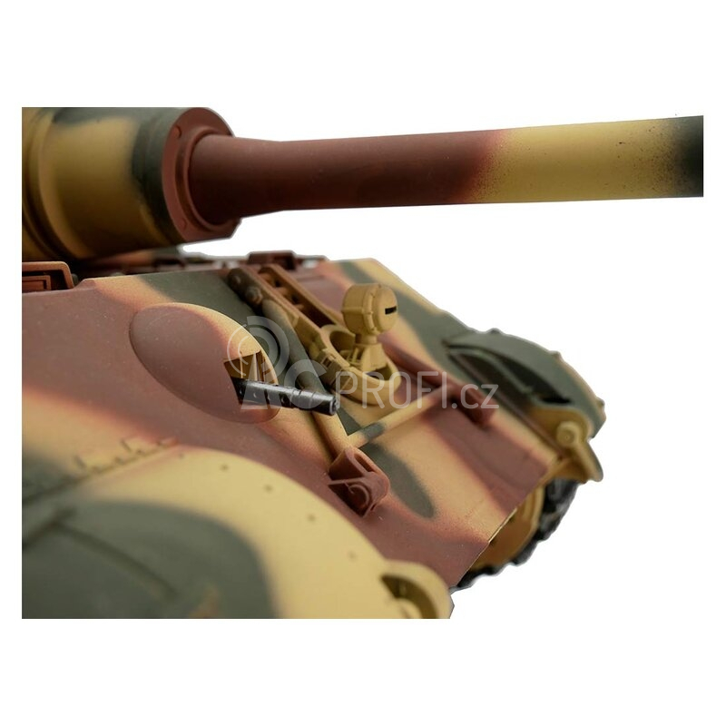 TORRO tank PRO 1/16 RC Jagdtiger vícebarevná kamufláž - BB Airsoft včetně kouře