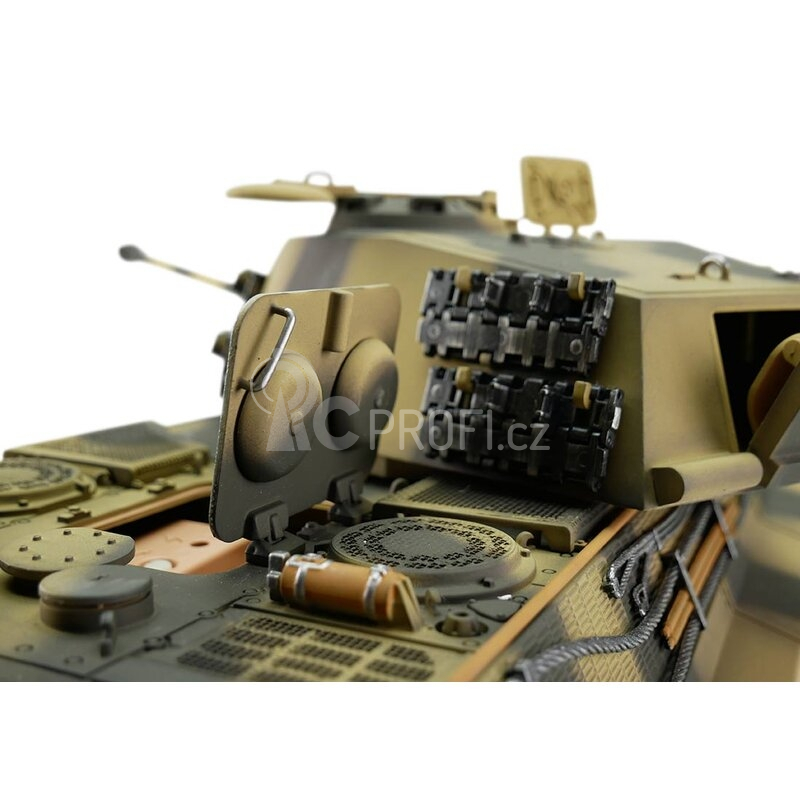 TORRO tank PRO 1/16 RC Königstiger vícebarevná kamufláž - BB Airsoft
