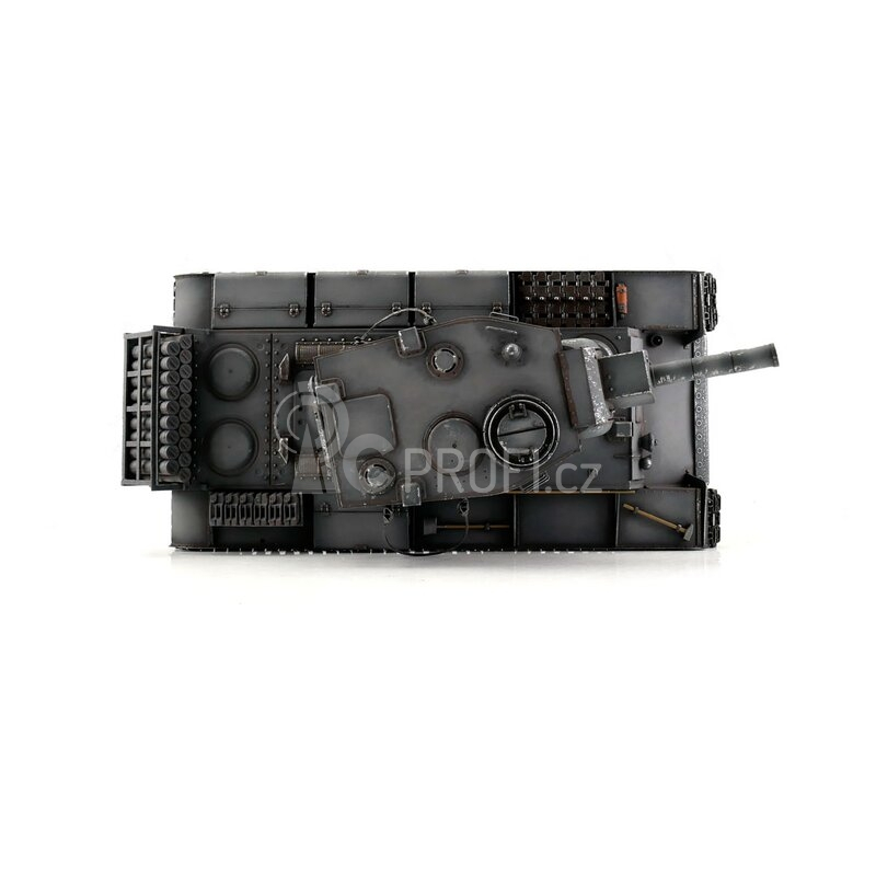 TORRO tank PRO 1/16 RC KV-2 754 (r) šedý - BB Airsoft