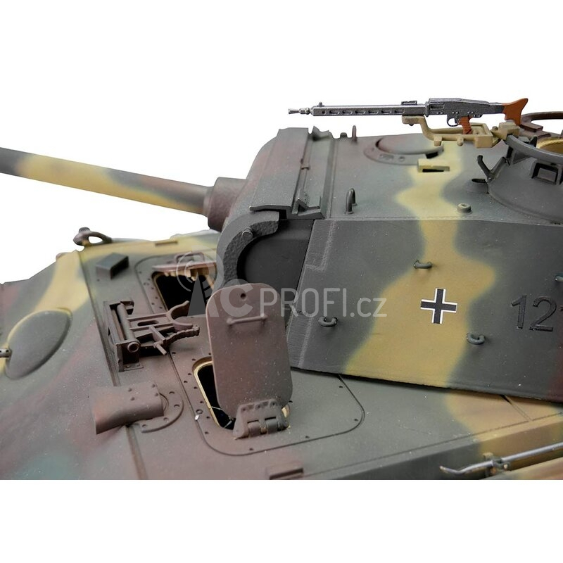 TORRO tank PRO 1/16 RC Panther G vícebarevná kamufláž - BB Airsoft