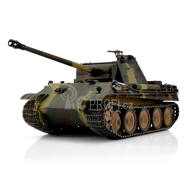 TORRO tank PRO 1/16 RC Panther G vícebarevná kamufláž - infra IR - kouř z hlavně