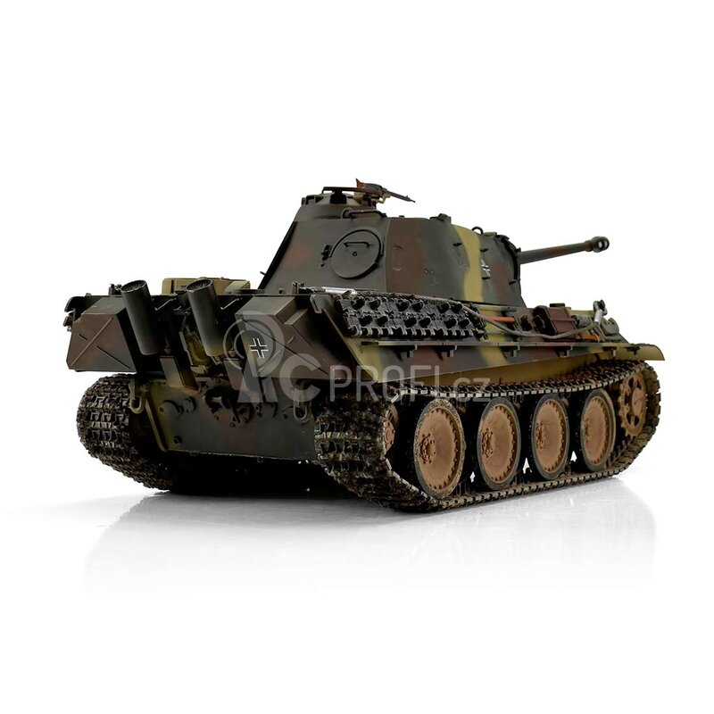 TORRO tank PRO 1/16 RC Panther G vícebarevná kamufláž - infra IR - kouř z hlavně