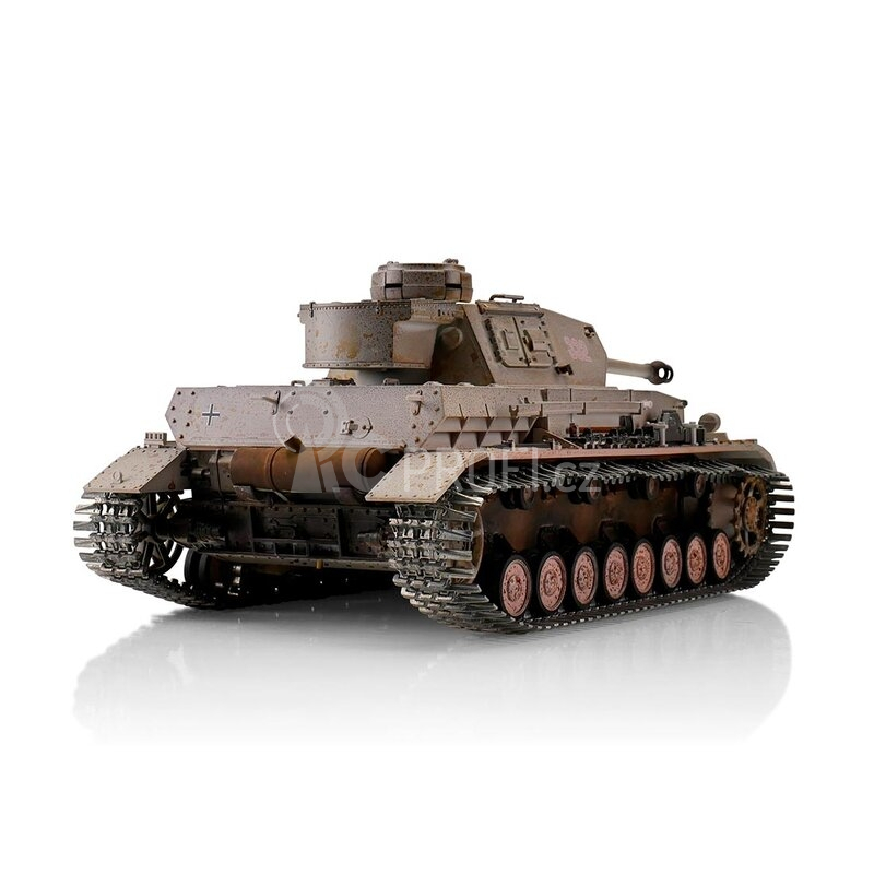 TORRO tank PRO 1/16 RC PzKpfw IV provedení G Div. LAH Charkov 1943 zimní kam. - BB Airsoft