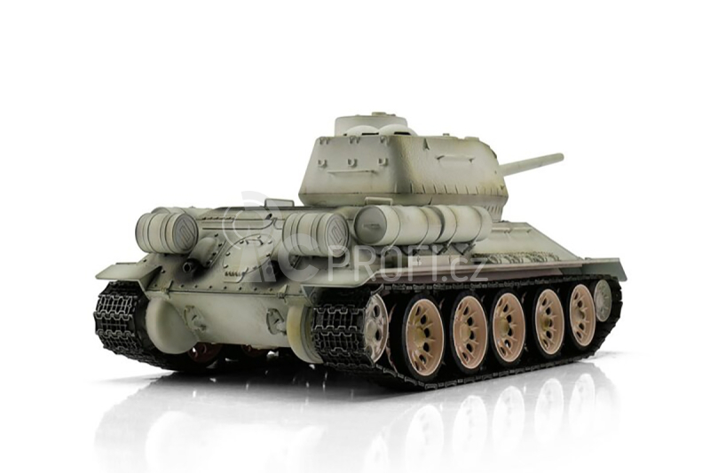 TORRO tank PRO 1/16 RC T-34/85 zimní kamufláž - BB Airsoft