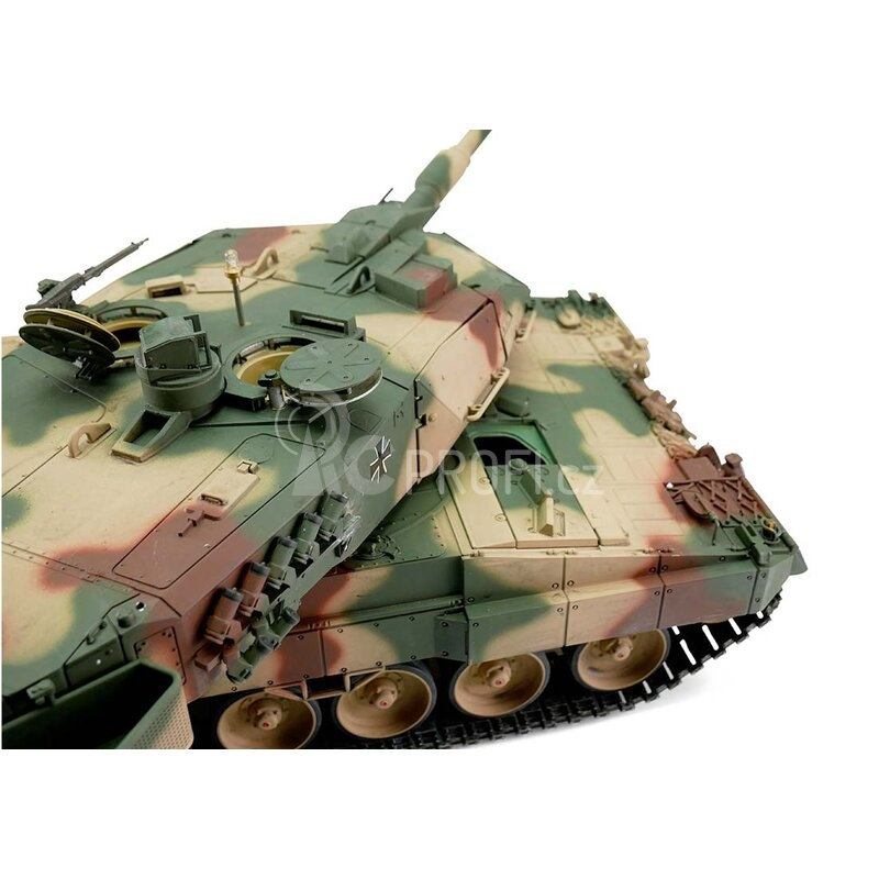 TORRO tank PRO1/16 RC Leopard 2A6 kamufláž - Airsoft