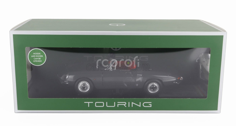 Touring modelcars Alfa romeo Duetto Spider 1600 Coda Tonda 1966 1:18 Grafitová Šedá
