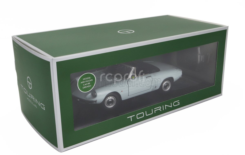 Touring modelcars Alfa romeo Duetto Spider 1600 Coda Tonda 1966 1:18 Světle Modrá