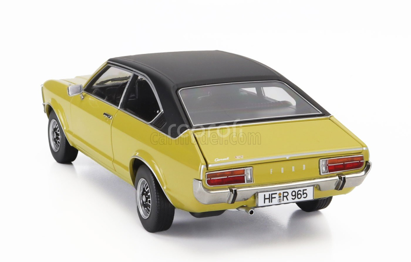Touring modelcars Ford england Granada Consul 2.3l V6 Gt Coupe Ii Series 1975 1:18 Daytona Žlutá Černá