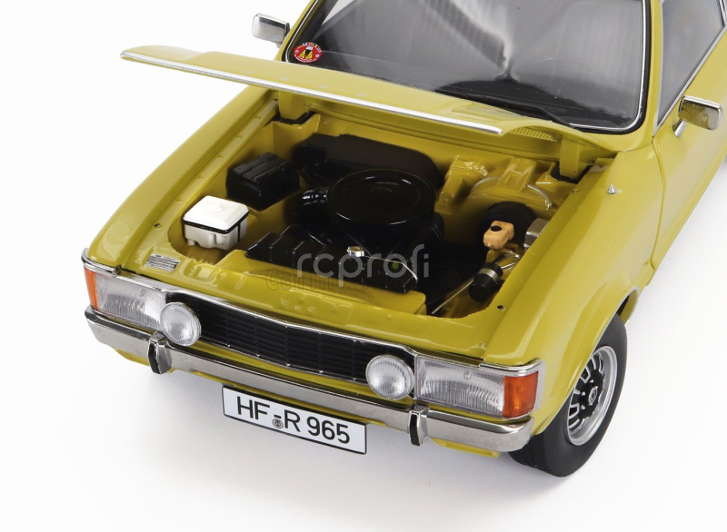 Touring modelcars Ford england Granada Consul 2.3l V6 Gt Coupe Ii Series 1975 1:18 Daytona Žlutá Černá