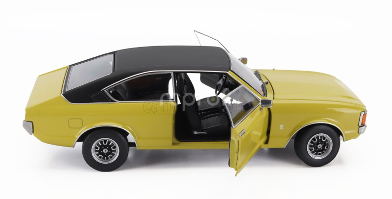 Touring modelcars Ford england Granada Consul 2.3l V6 Gt Coupe Ii Series 1975 1:18 Daytona Žlutá Černá