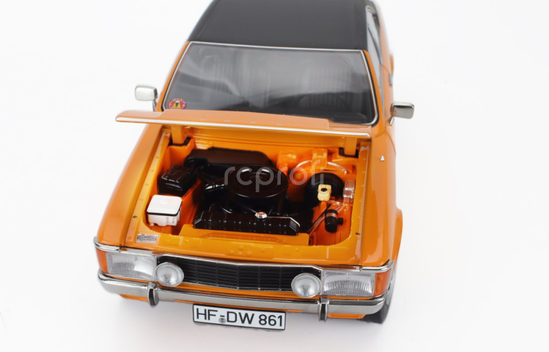 Touring modelcars Ford england Granada Consul 2.3l V6 Gt Coupe Ii Series 1975 1:18 Oranžová Černá