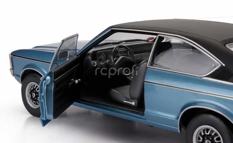 Touring modelcars Ford england Granada Consul 2.3l V6 Gt Coupe Ii Series 1975 1:18 Světle Modrá Met