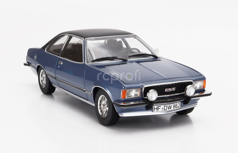 Touring modelcars Opel Commodore B Gs/e Coupe 1975 1:18 Světle Modrá S Černou