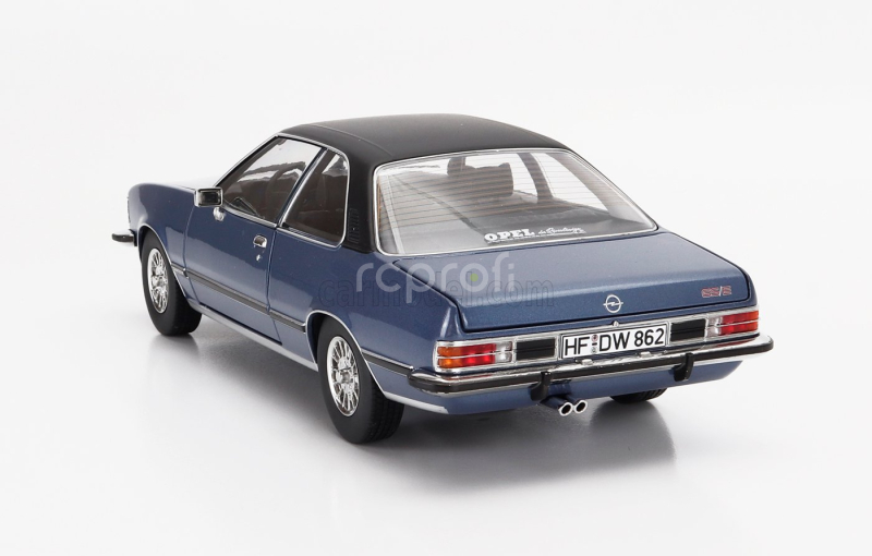 Touring modelcars Opel Commodore B Gs/e Coupe 1975 1:18 Světle Modrá S Černou