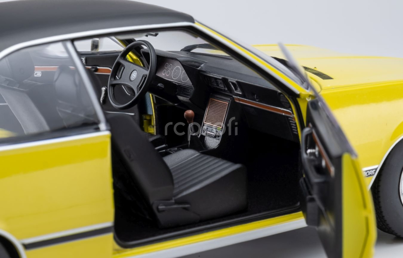 Touring modelcars Opel Commodore B Gs/e Coupe 1975 1:18 Žlutá Černá
