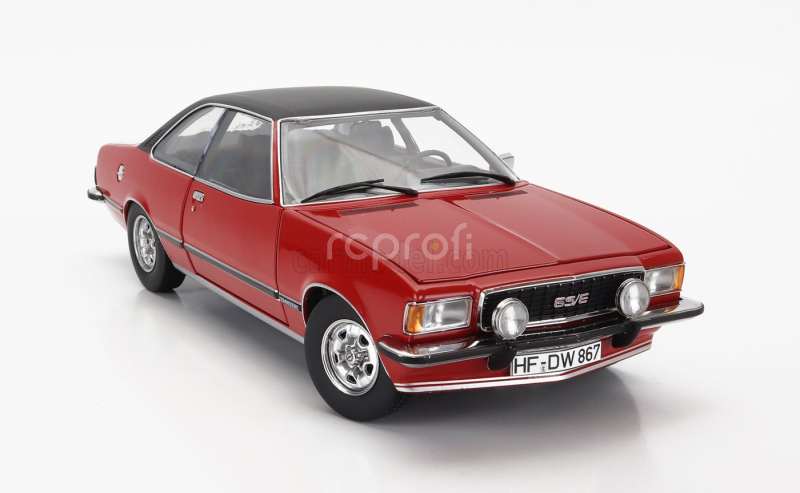 Touring modelcars Opel Commodore B Gs/e Coupe 1977 1:18 Červená Černá