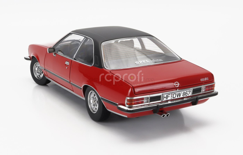 Touring modelcars Opel Commodore B Gs/e Coupe 1977 1:18 Červená Černá