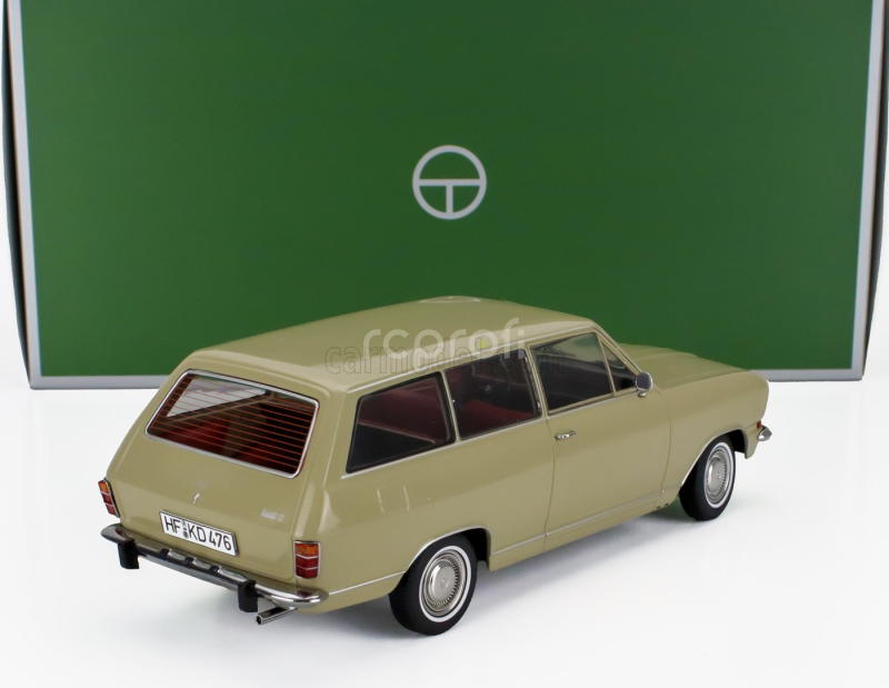 Touring modelcars Opel Kadett B Caravan Sw Station Wagon 1972 1:18 Beige