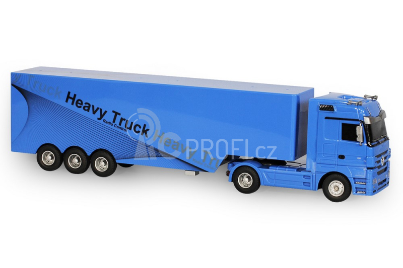 RC kamion Mercedes-Benz Actros, modrá