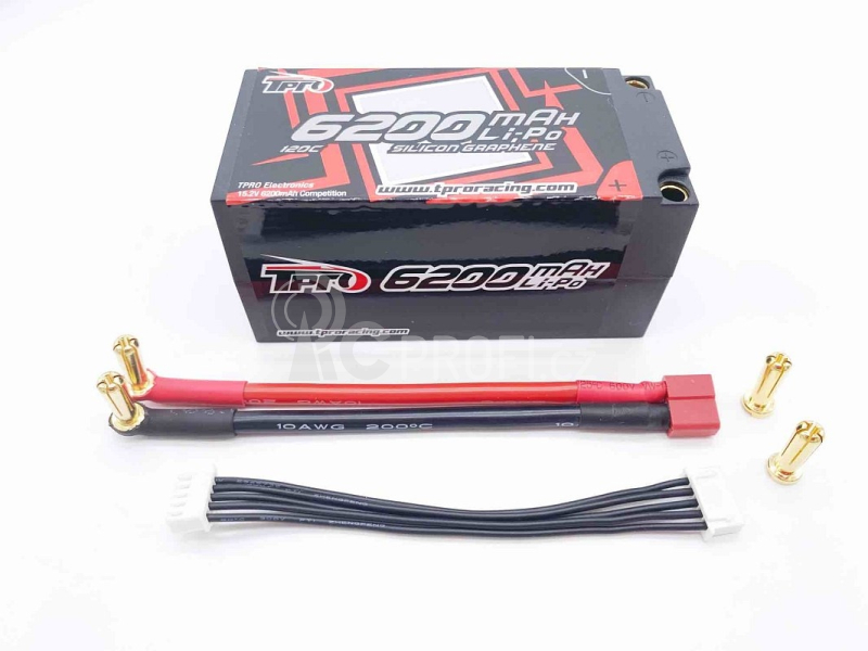 TPRO Electronics HV LIPO Competition 15,2V-6200mAh-120C-G5-Shorty