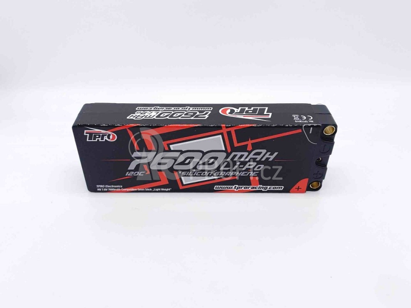 TPRO Electronics HV LIPO Competition 7,6V-7600mAh-120C-G5-Lehká váha