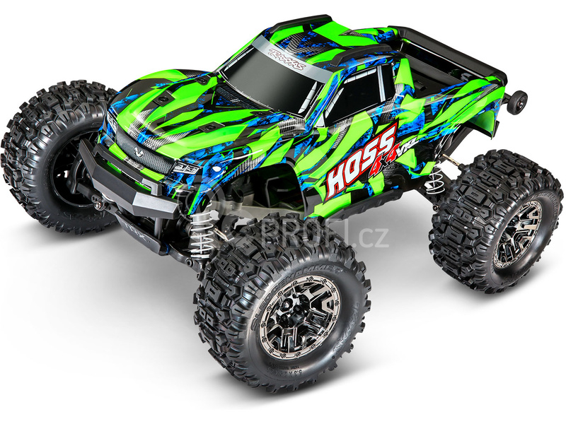 RC auto Traxxas Hoss 1:10 VXL 4WD TQi RTR, zelená