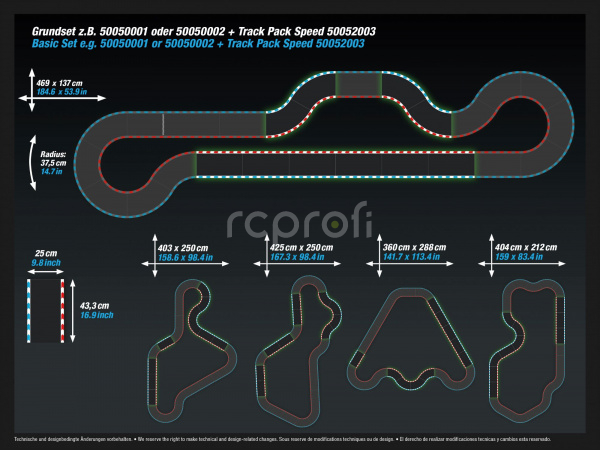 Track Pack 1 - rozšíření Carrera Hybrid 52001