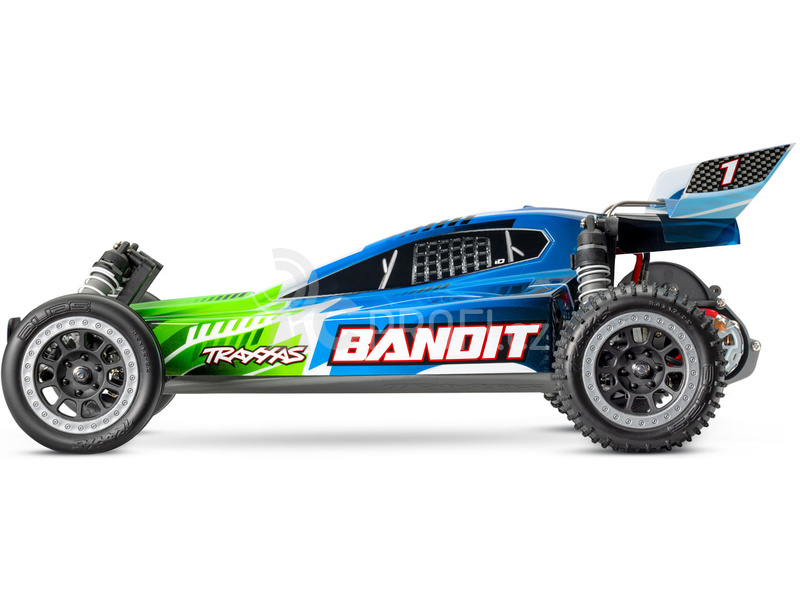 RC auto Traxxas Bandit 1:10 RTR, zelená