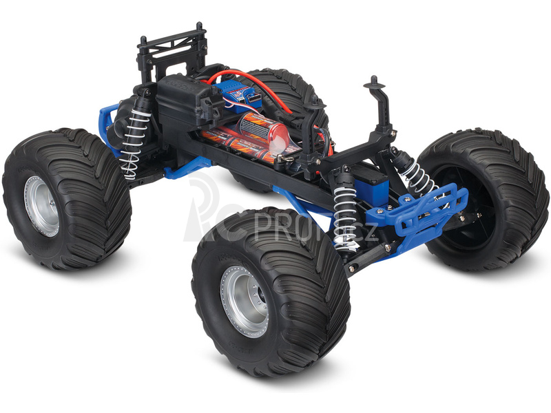 RC auto Traxxas Big Foot 1:10 RTR, bílomodročervená