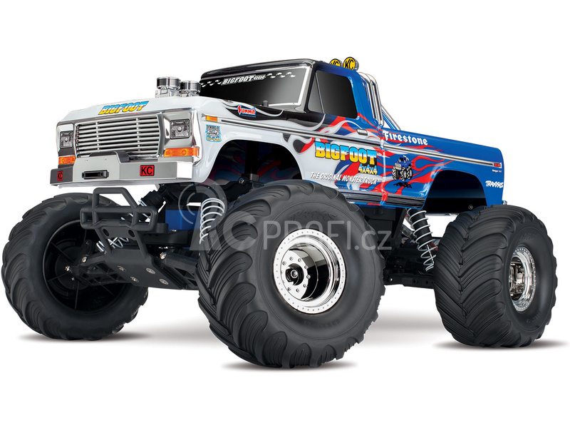 RC auto Traxxas Big Foot 1:10 RTR, modrá