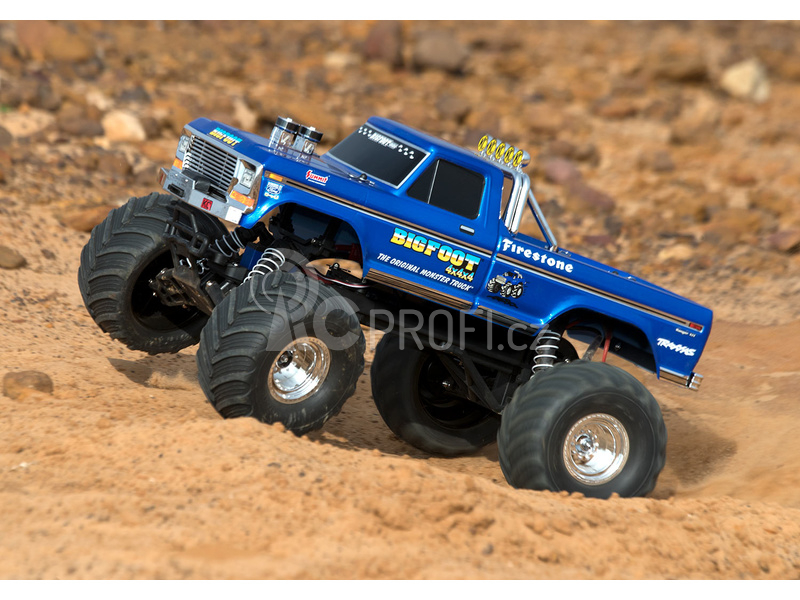 RC auto Traxxas Big Foot 1:10 RTR, modrá