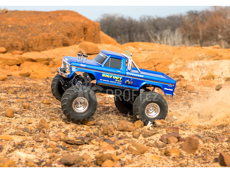 RC auto Traxxas Bigfoot 1:10 BL-2s RTR Classic