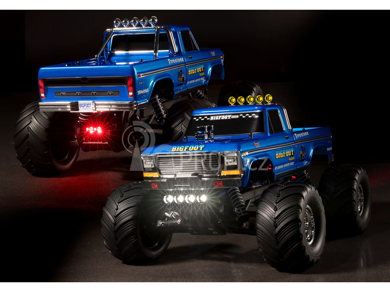 RC auto Traxxas Bigfoot 1:10 RTR Classic s LED osvětlením